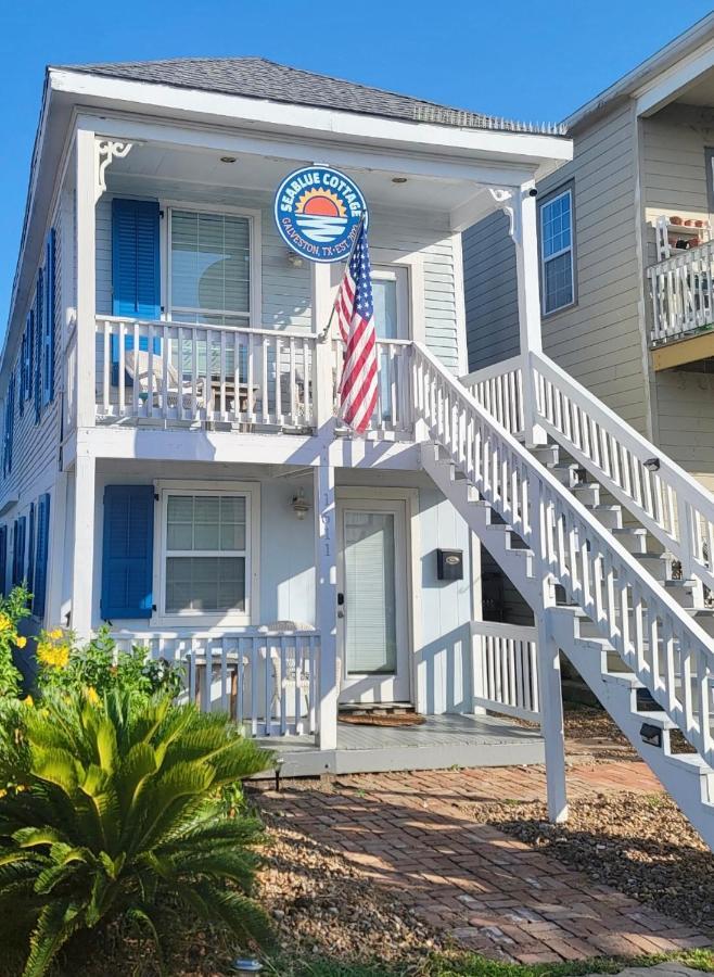Seablue Cottage - Downstairs; 2 Blocks To The Beach Galveston Zewnętrze zdjęcie
